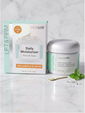 SkinLab Lift & Firm Collagen & Elastin Daily Moisturizer 1.7 Oz Wrinkle NIB